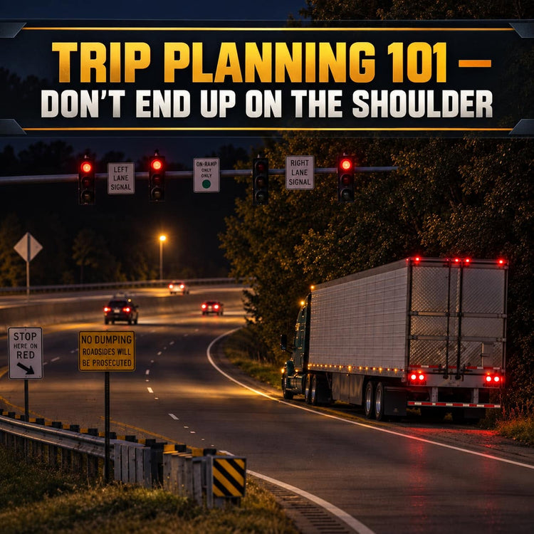 Trip Planning 101 - Don't End Up The Shoulder