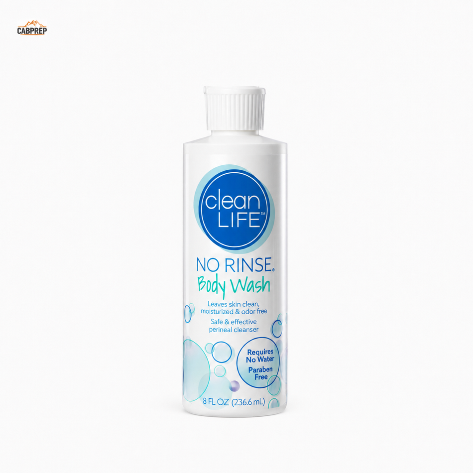Cab No-Rinse Body Wash — Get Clean When There's No Shower for Days