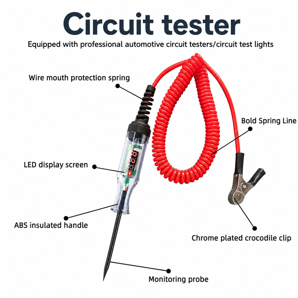 Digital Circuit Tester Pen — 5–90V Test Probe