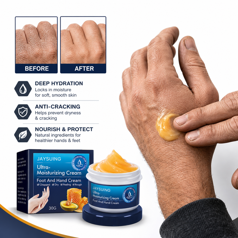 Cab Anti-Crack Hand & Foot Repair Cream — For Cracked Knuckles & Heels