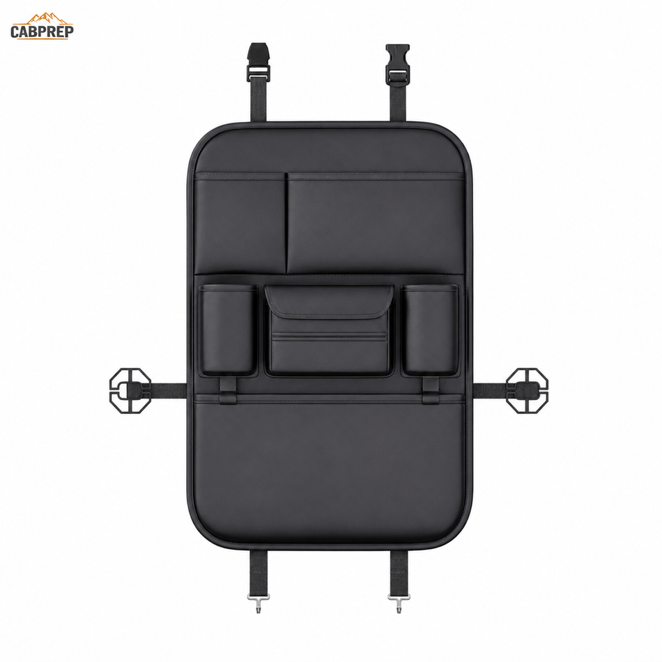 Premium Cab Seat-Back Organizer — Heavy-Duty Waterproof, 6-Pocket