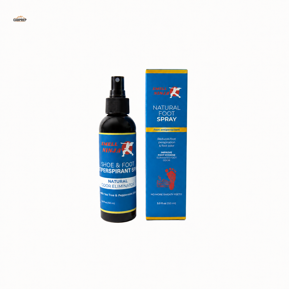 Cab Shoe & Foot Deodorizer Spray — Natural Odor Kill for Boots on the Road