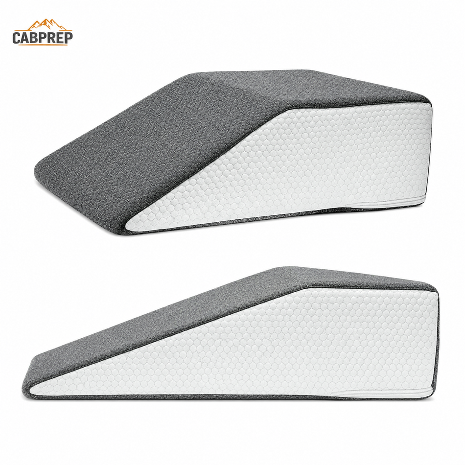 Memory Foam Leg Elevation Wedge — Tired-Leg Relief for Drivers