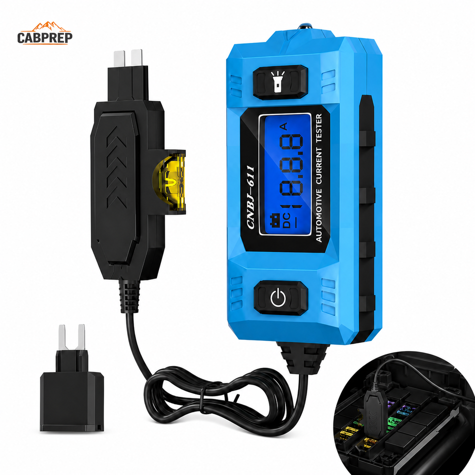 Digital Fuse Current Tester — Battery Drain Finder