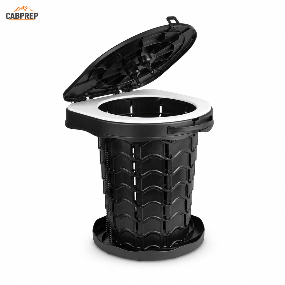 Cab Portable Folding Toilet — For When There's No Stop for Miles