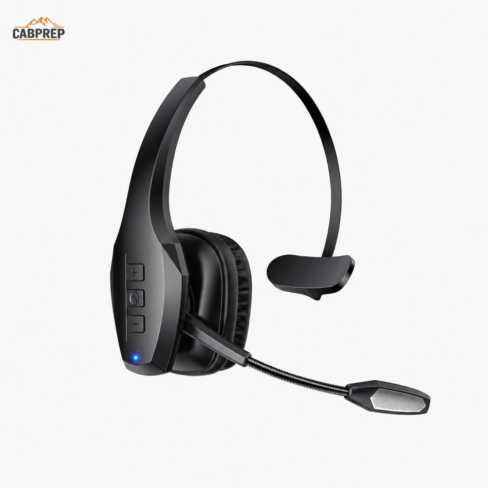 Cab ENC Bluetooth Headset — Kill Road Noise, Talk All Shift on One Charge