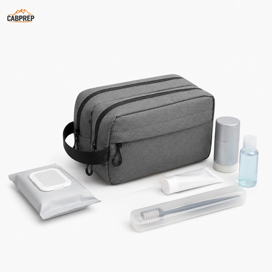 Cab Dopp Kit — Water-Resistant Toiletry Bag for the Sleeper