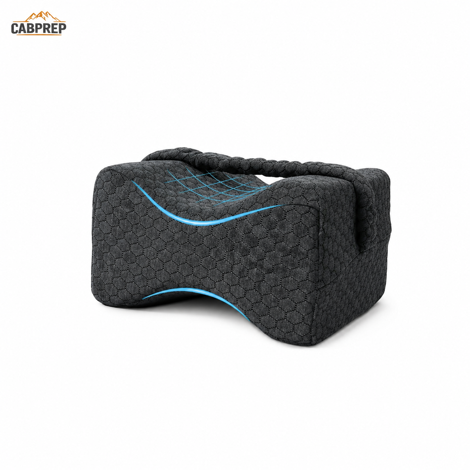 Memory Foam Knee Pillow — Sciatica & Hip Pain Relief