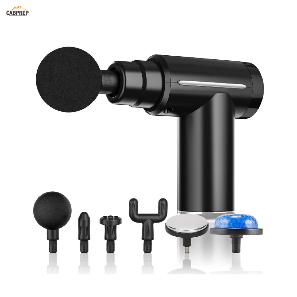Driver Recovery Massage Gun — Heat, Cold & 6-Speed Percussion